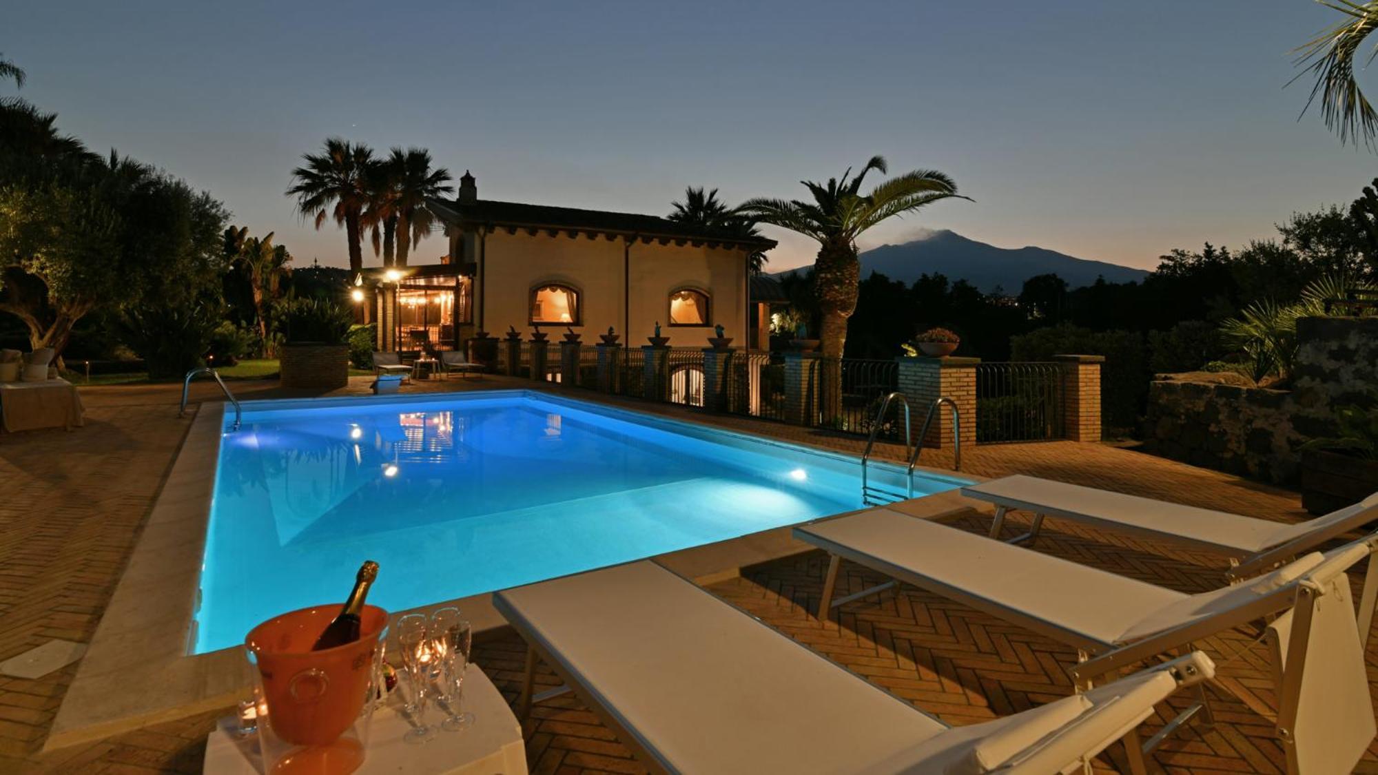 Villa Biddizza Acireale Extérieur photo
