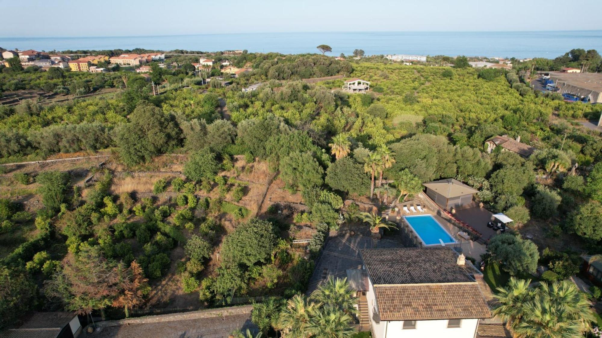 Villa Biddizza Acireale Extérieur photo