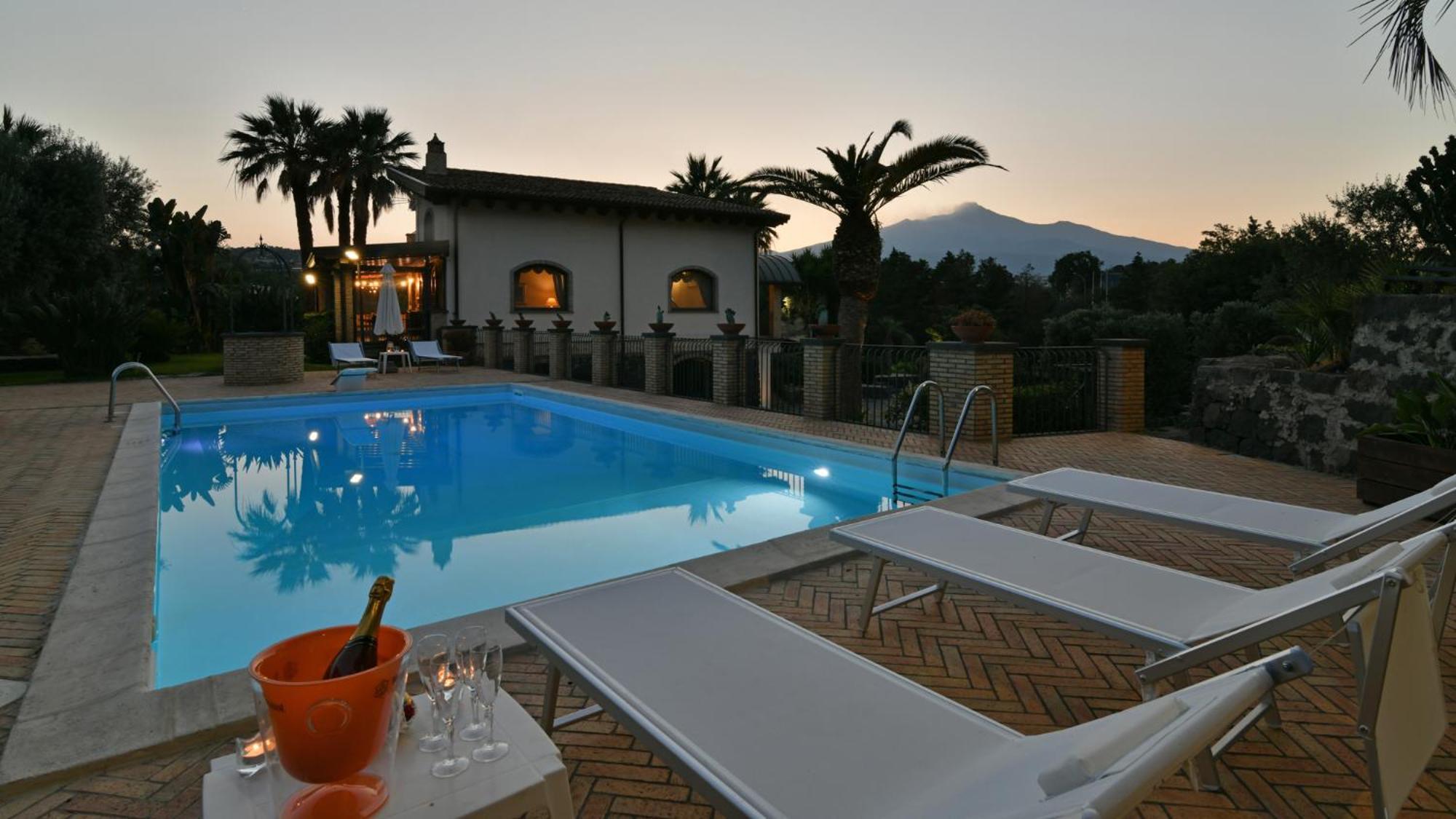 Villa Biddizza Acireale Extérieur photo
