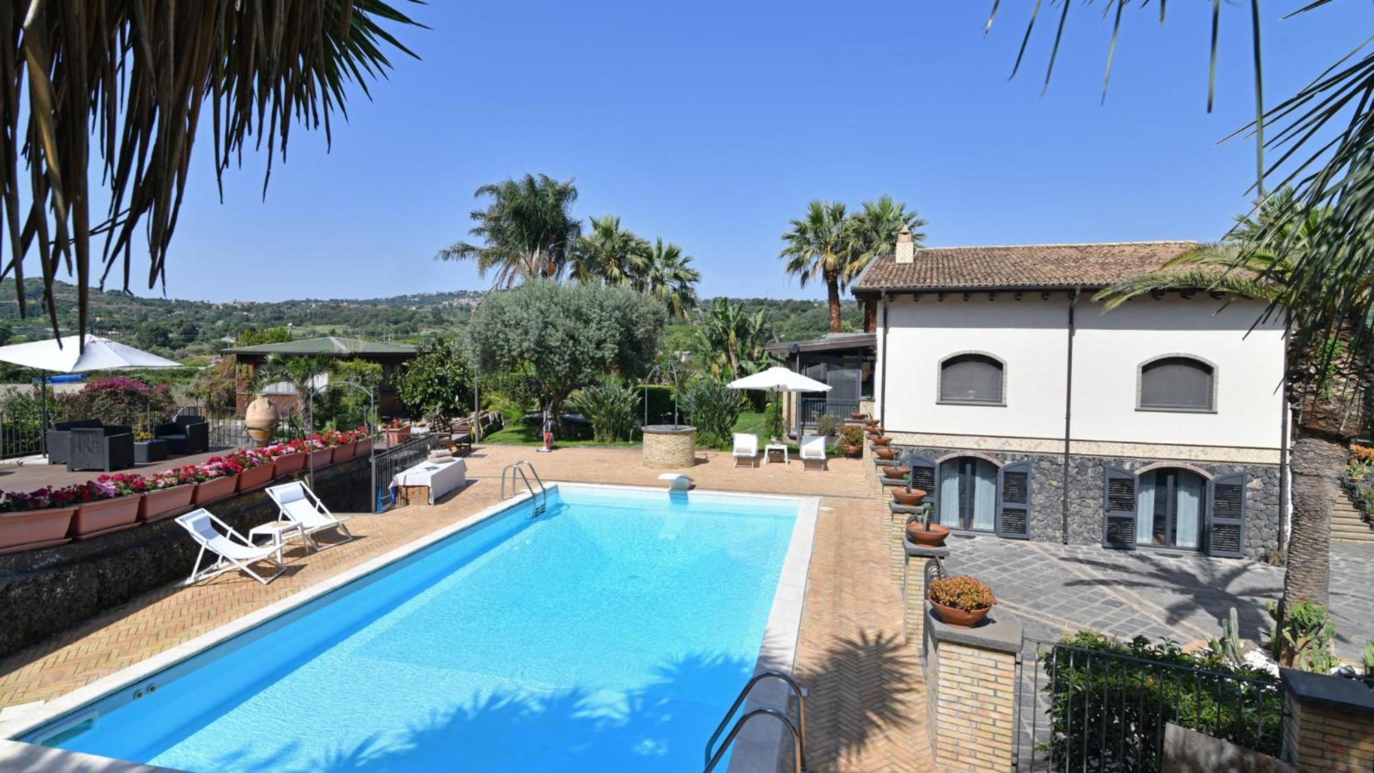 Villa Biddizza Acireale Extérieur photo